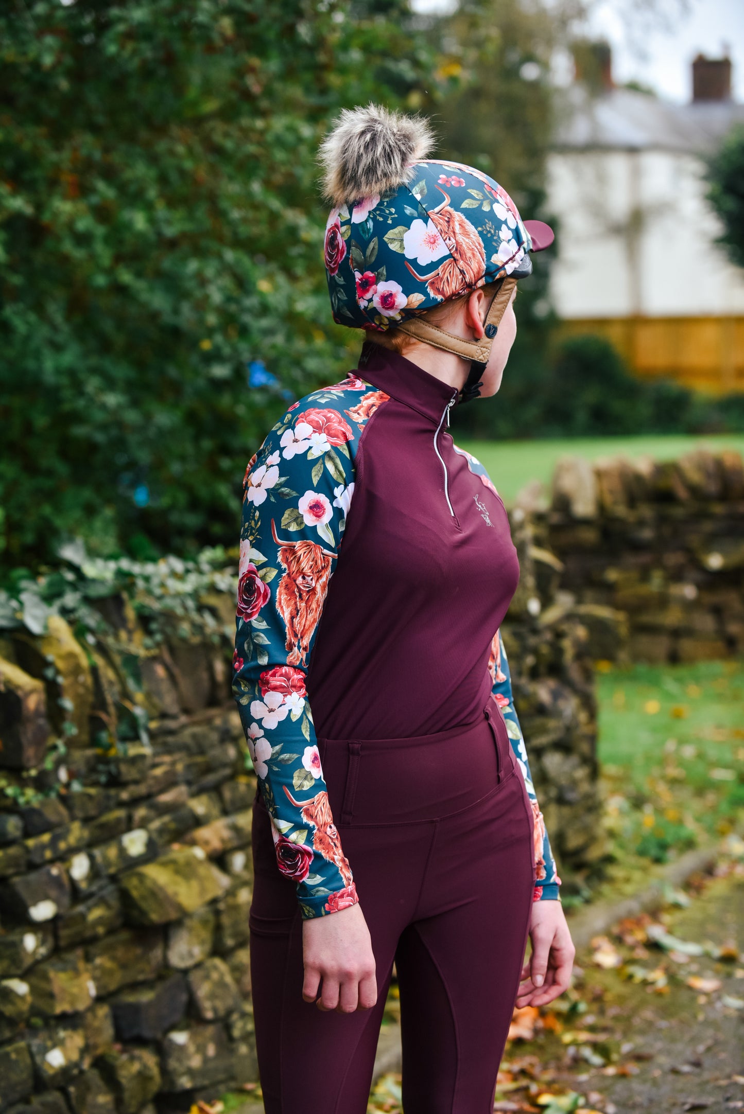 Highland Moo Base Layer - Crimson