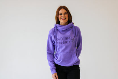 'Can’t Ride' Cross Neck Hoodie