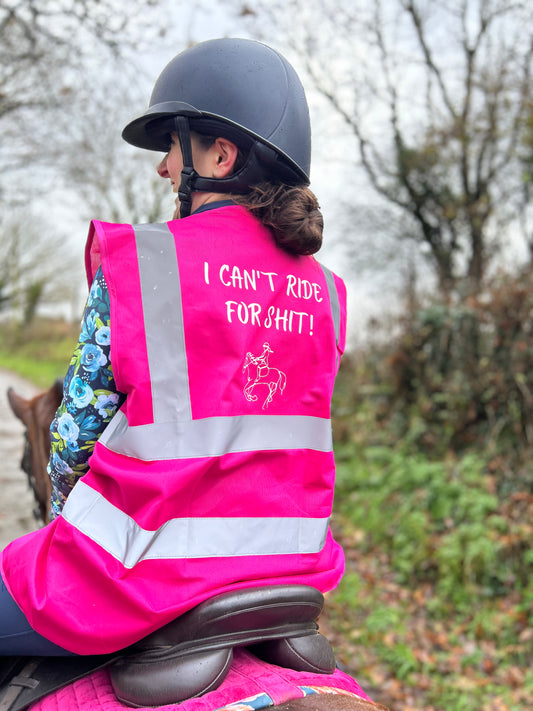 'Can't Ride' Hi Vis Vest