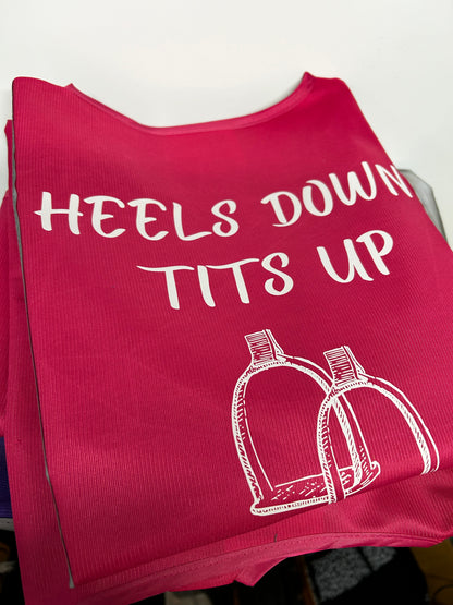 'Heels Down' Hi Vis Vest