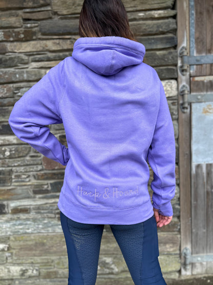 ‘Eventer’ Cross Neck Hoodie