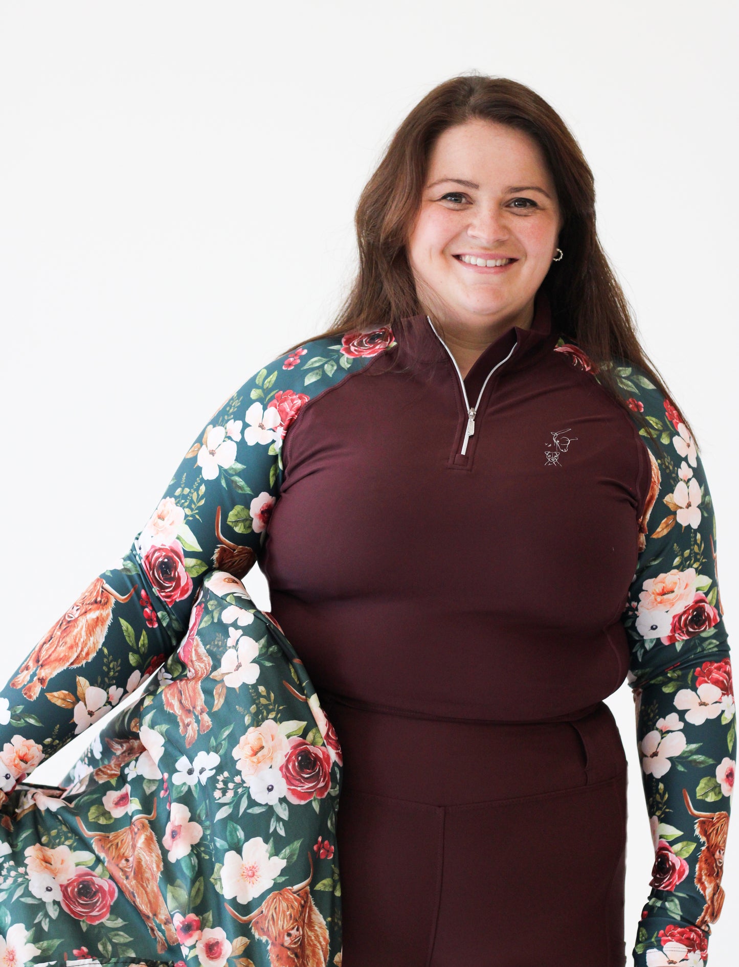 Highland Moo Base Layer - Crimson