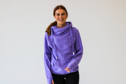 ‘Eventer’ Cross Neck Hoodie