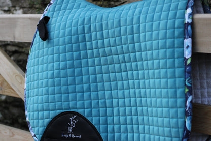 Win - Highland Moo & Blue Peony Saddle Pads