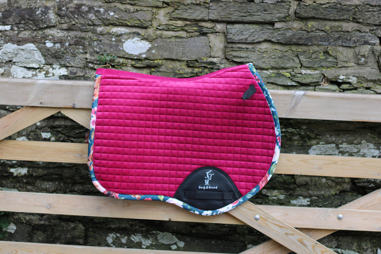 Win - Highland Moo & Blue Peony Saddle Pads