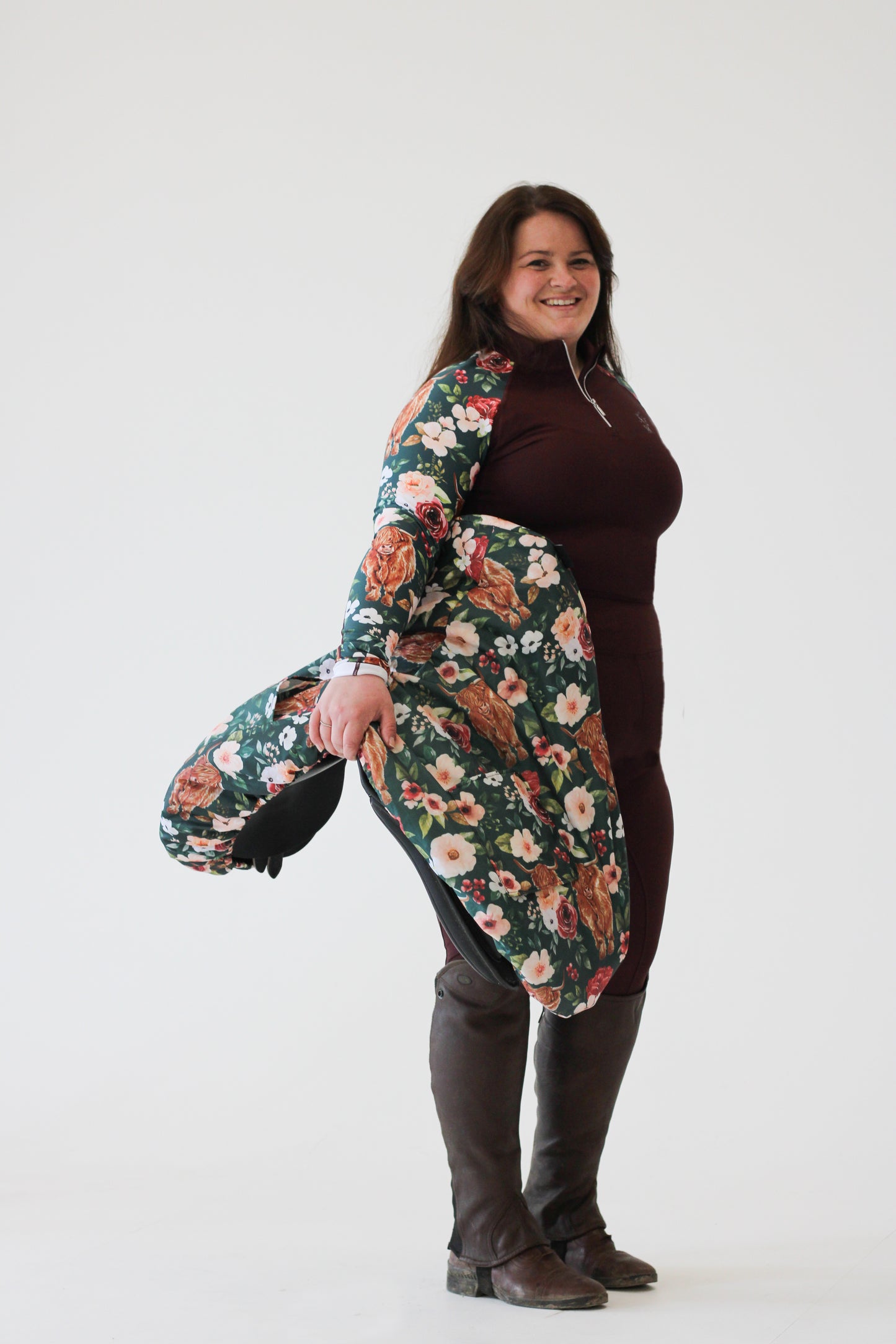 Highland Moo Base Layer - Crimson