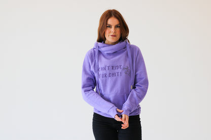'Can’t Ride' Cross Neck Hoodie