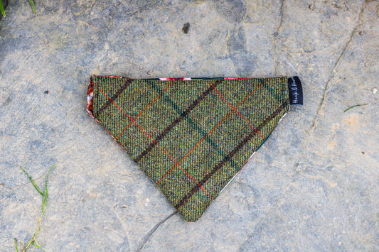 Scottish Tweed Dog Bandana