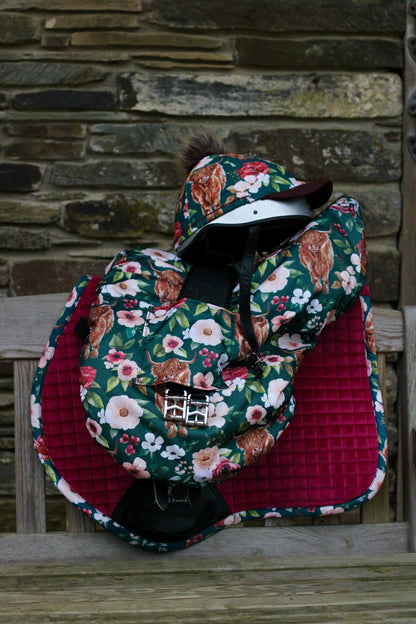 Highland Moo Saddle Cover