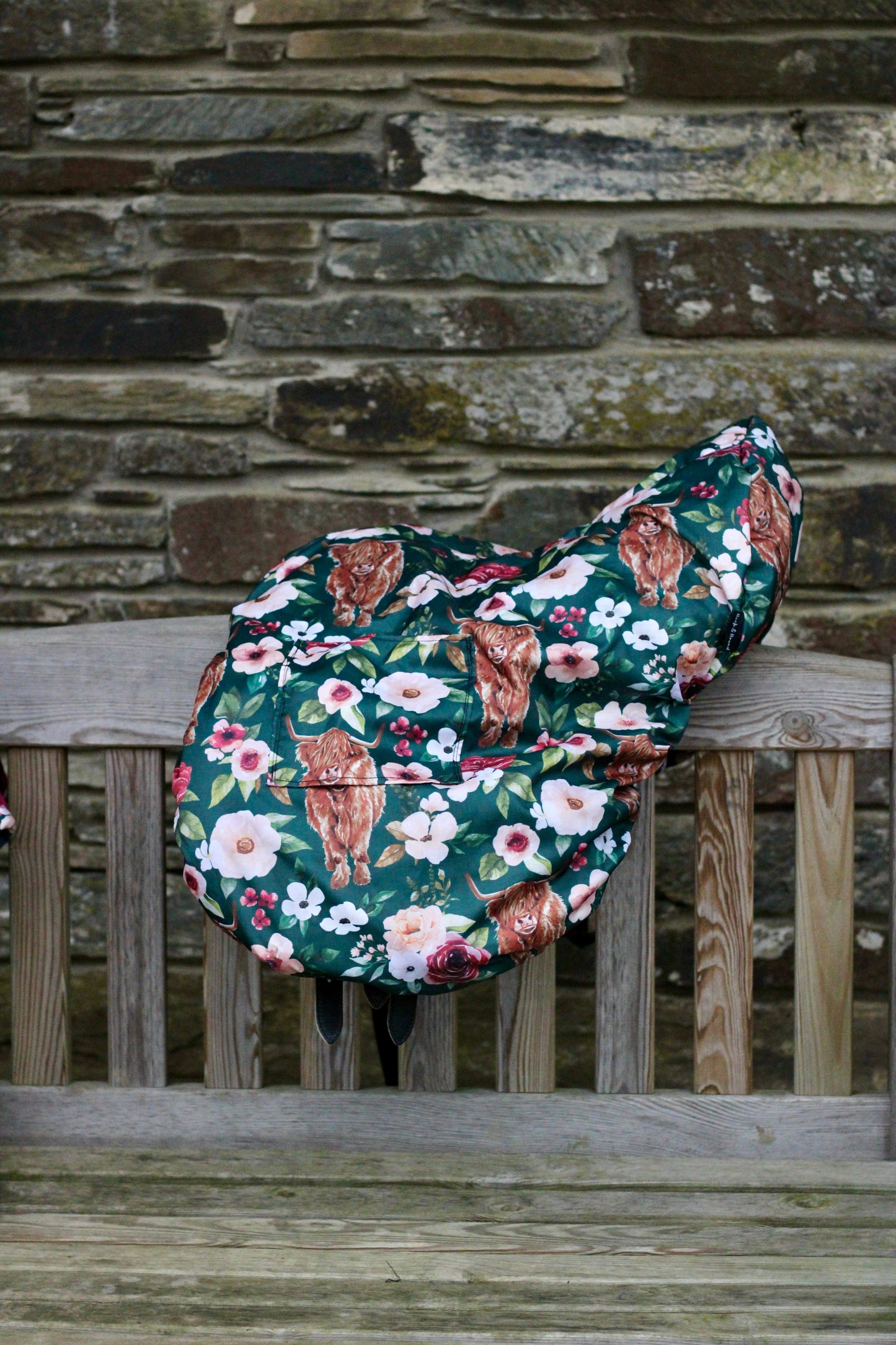 Highland Moo Saddle Cover