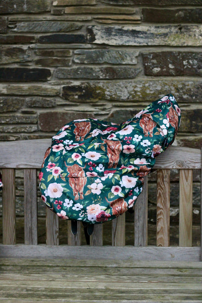 Highland Moo Saddle Cover