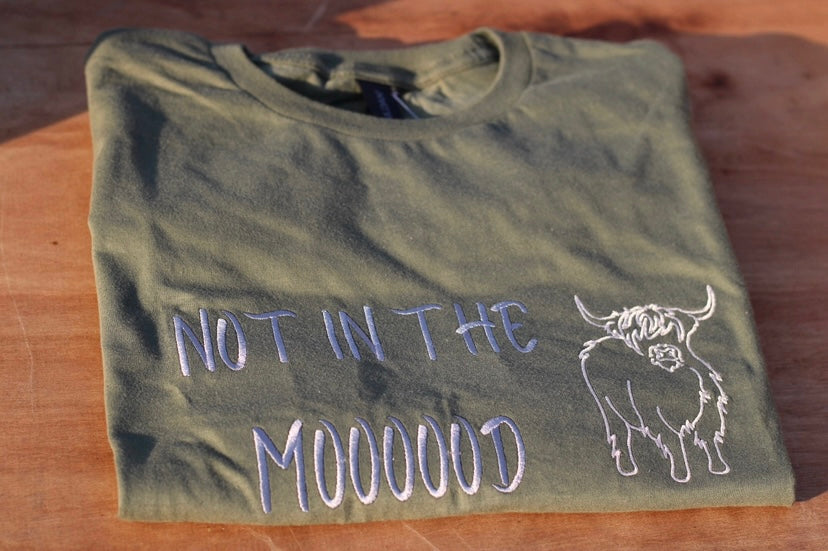 ‘Not in the Moood’ Cotton T-Shirt
